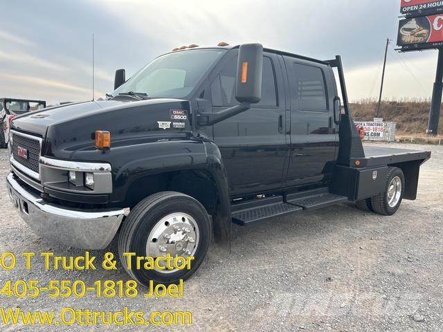 GMC C5500 플랫베드/윈치 트럭