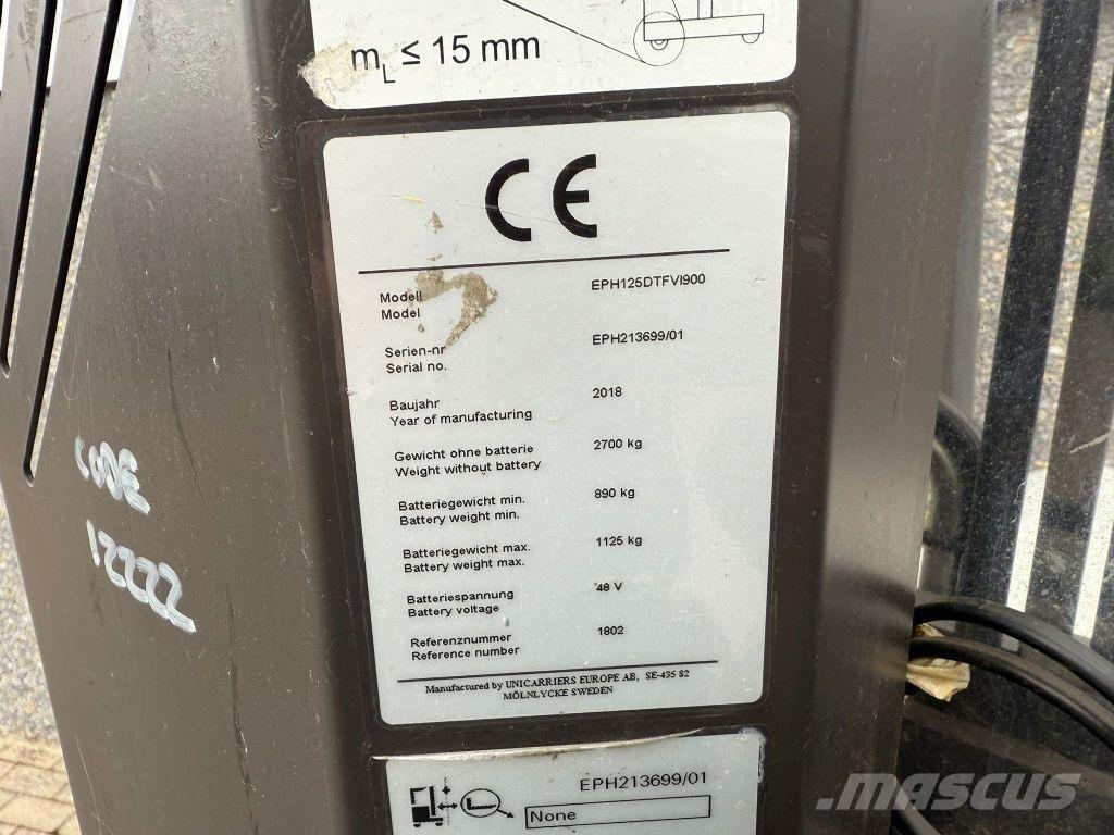 Atlet EPH125DTFVI900 하이 리프트 오더 피커