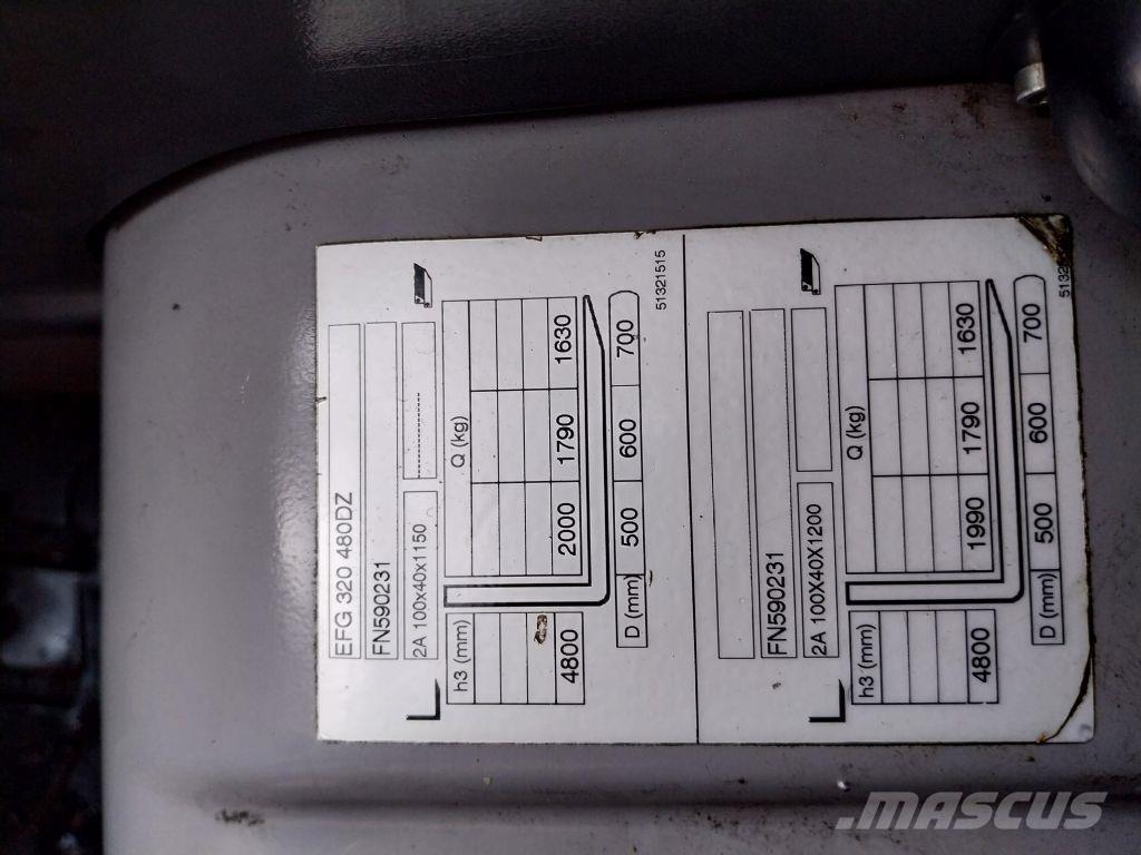 Jungheinrich EFG 320 전동 지게차