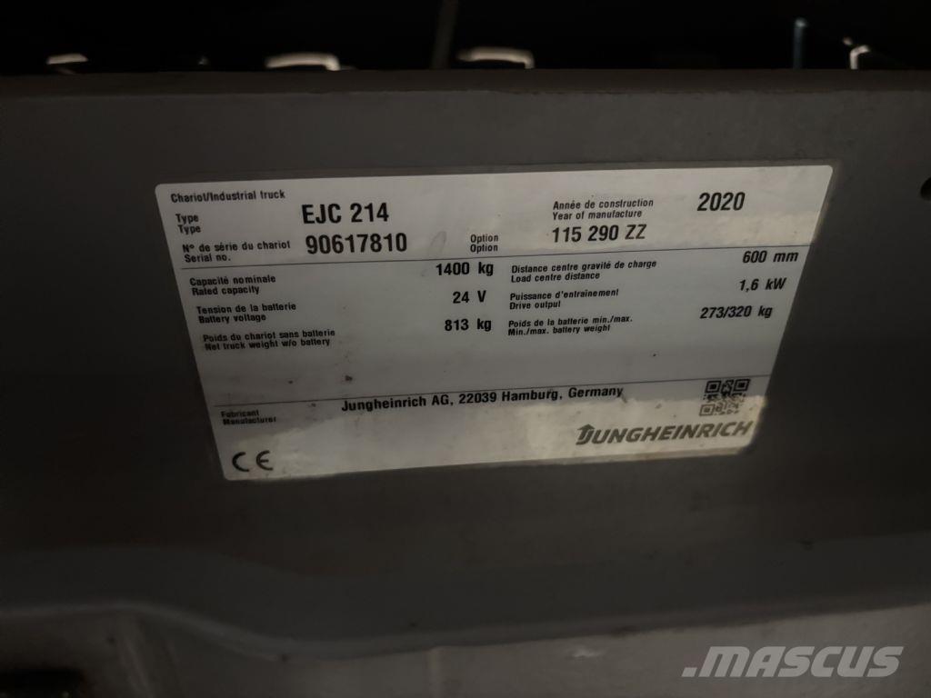 Jungheinrich EJC 214 포크리프트