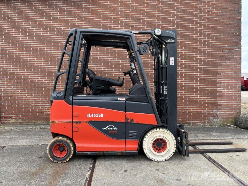 Linde E25H-01/600 전동 지게차