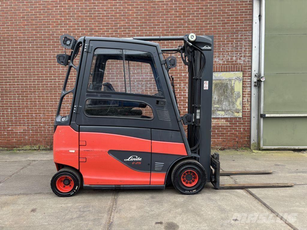 Linde E25HL-01/600 전동 지게차