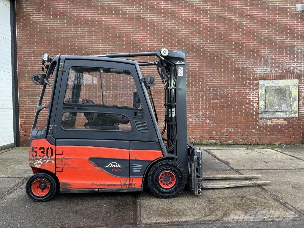Linde E25L-01 전동 지게차