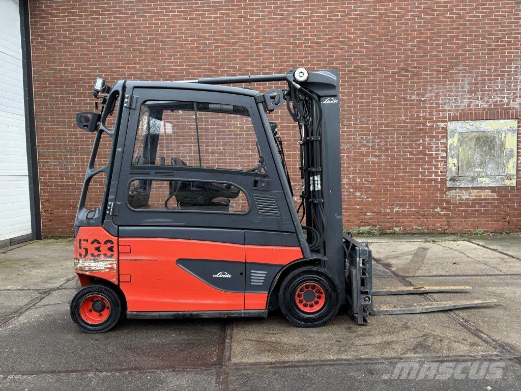 Linde E25L-01 전동 지게차