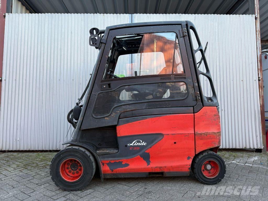 Linde E35HL-01 전동 지게차
