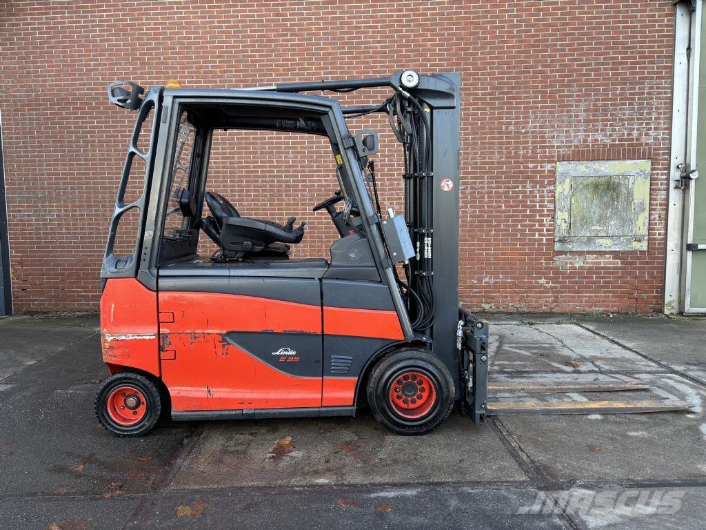 Linde E35HL-01 전동 지게차