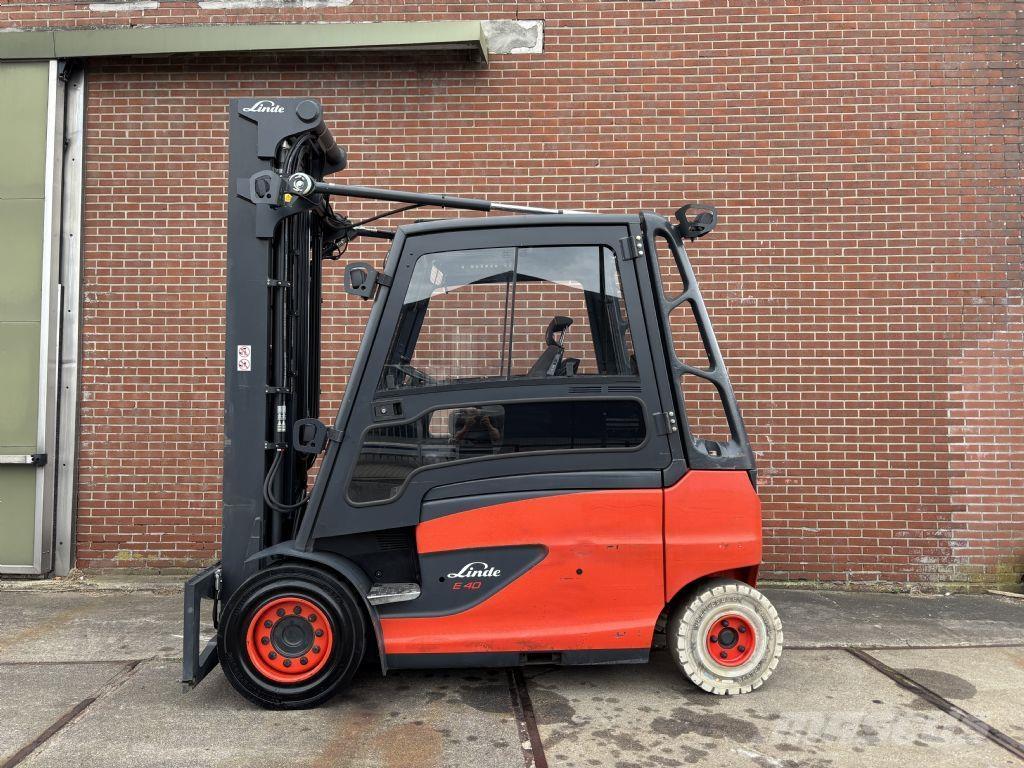 Linde E40HL-01/600 전동 지게차