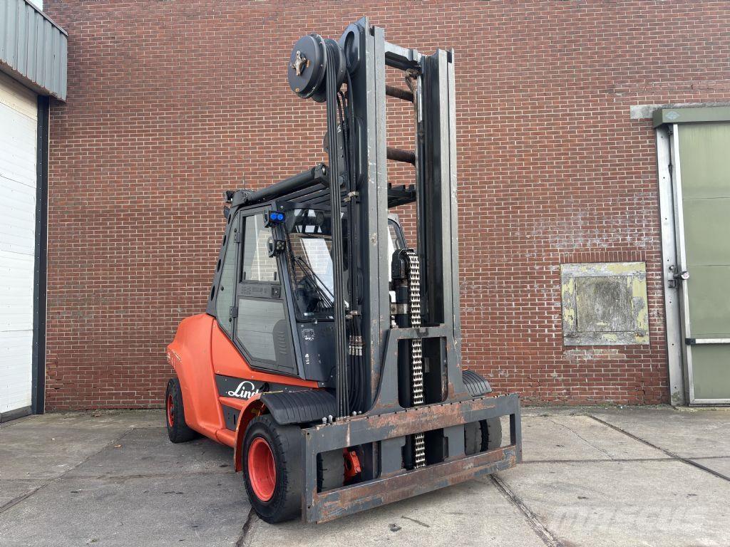 Linde H80D-01/1100 디젤 지게차