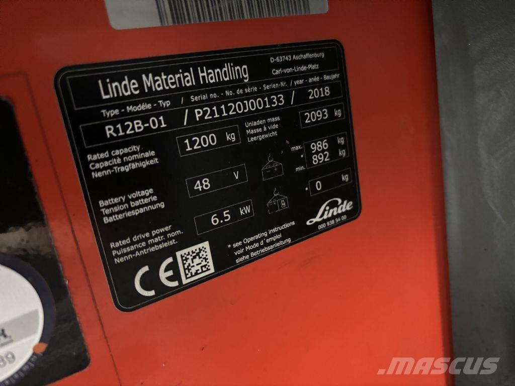 Linde R12B-01 리치 트럭