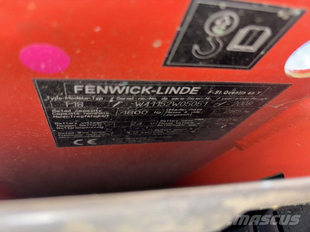 Linde T18 경량 리프터