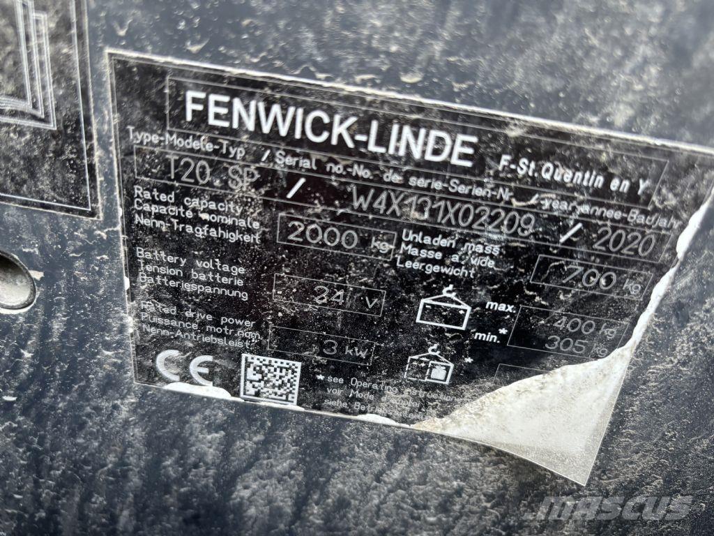 Linde T20 SP 보행식 리치 지게차