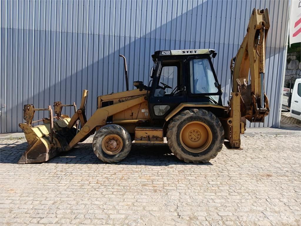 CAT 428B 백호로더