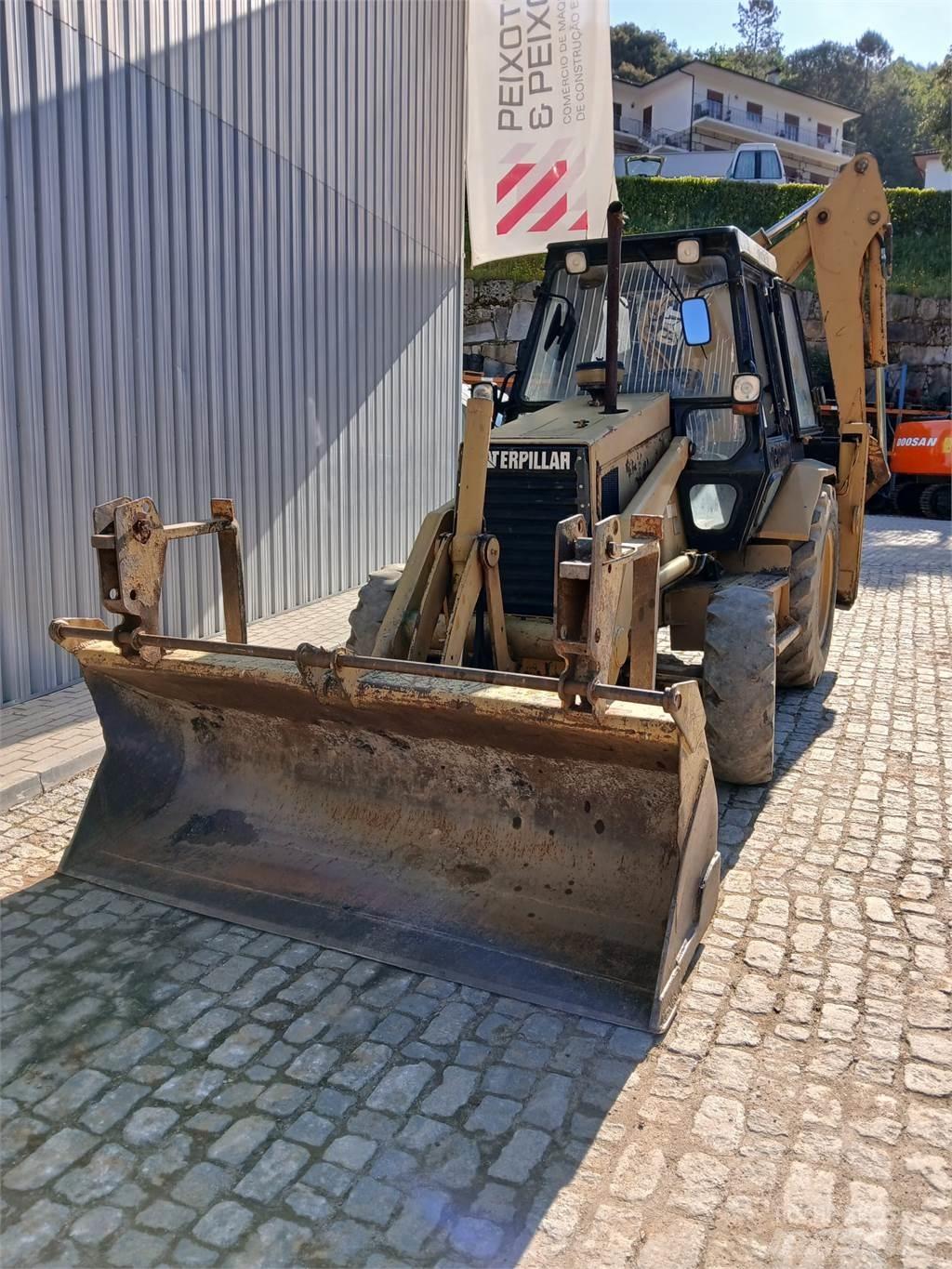 CAT 428B 백호로더