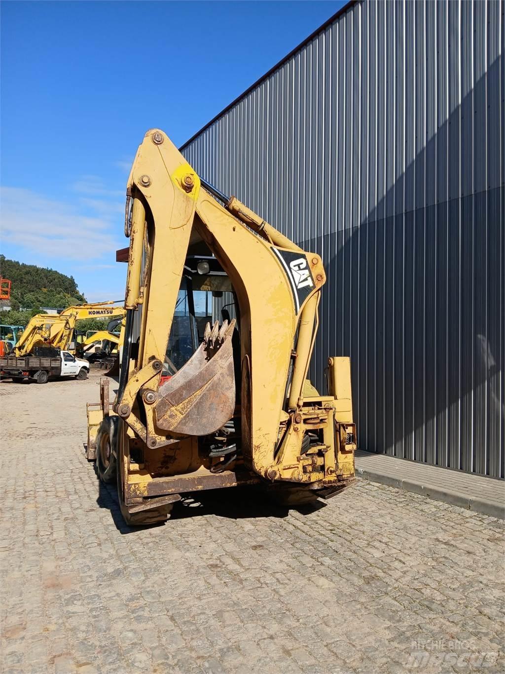 CAT 428B 백호로더