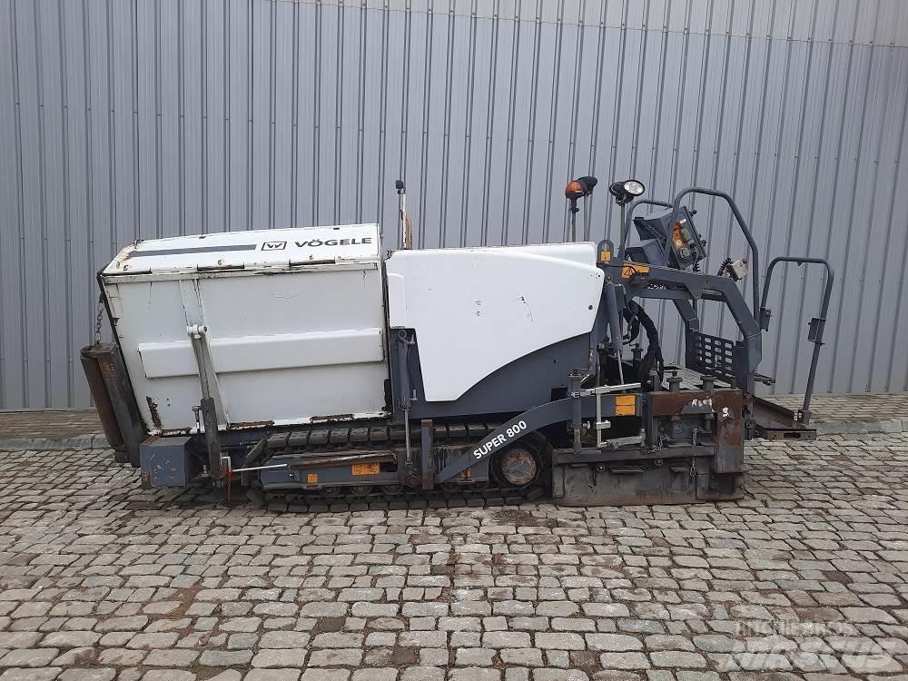 Vögele Super 800 아스팔트 포장장비