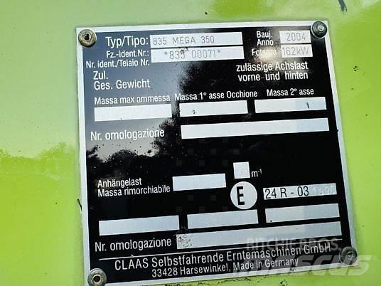 CLAAS MEGA 350 콤바인 수확기