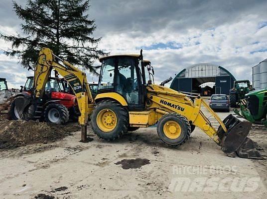 Komatsu WB 93R 대형 굴삭기 29톤 이상