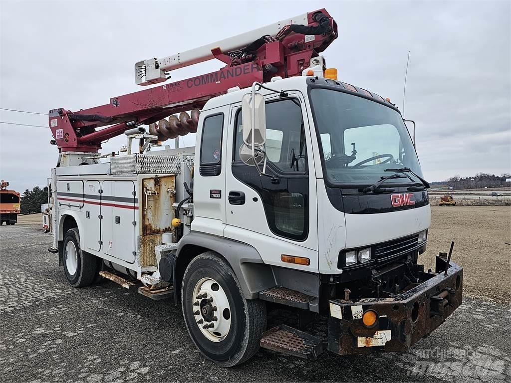 GMC T7500 이동식 드릴 리그 트럭