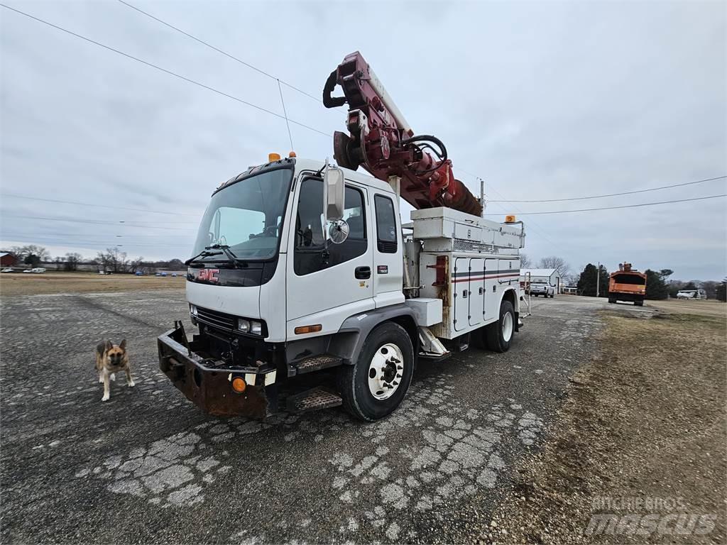 GMC T7500 이동식 드릴 리그 트럭