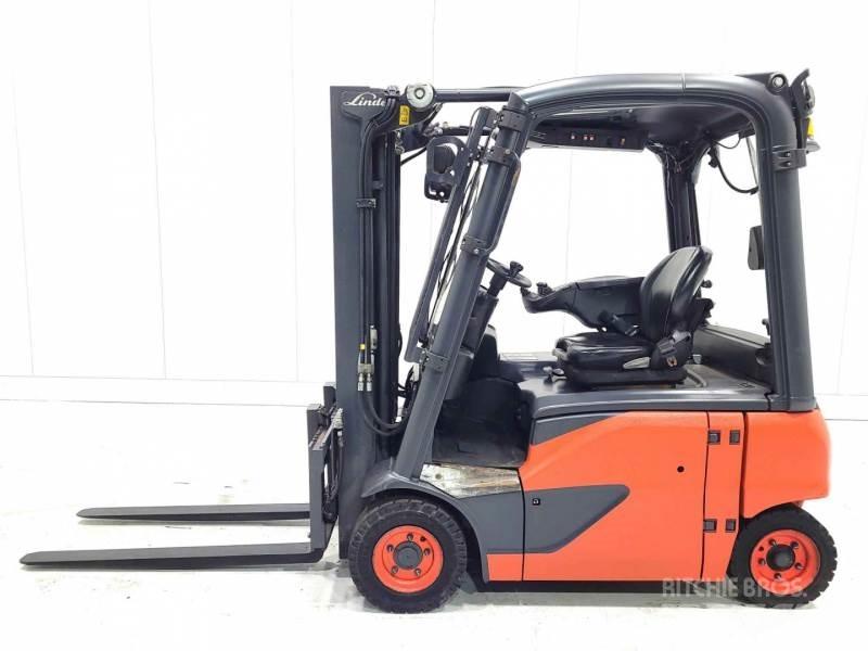 Linde E16P-02 전동 지게차