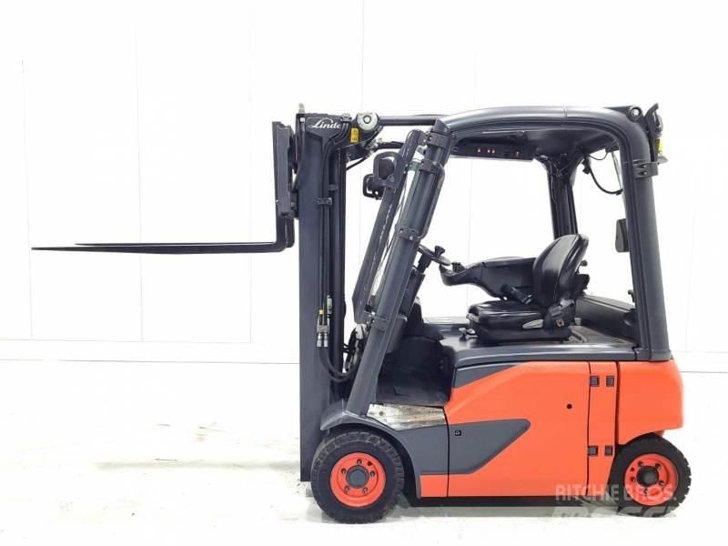 Linde E16P-02 전동 지게차