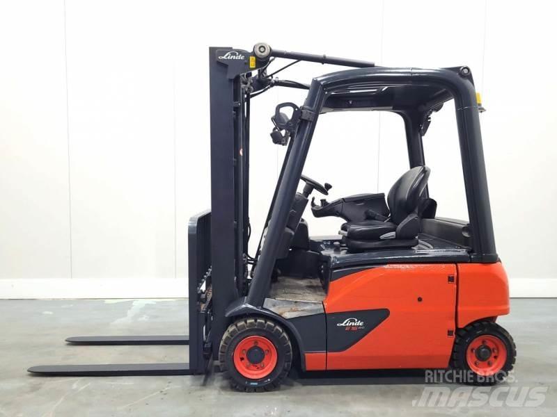 Linde E16P-02 386 전동 지게차