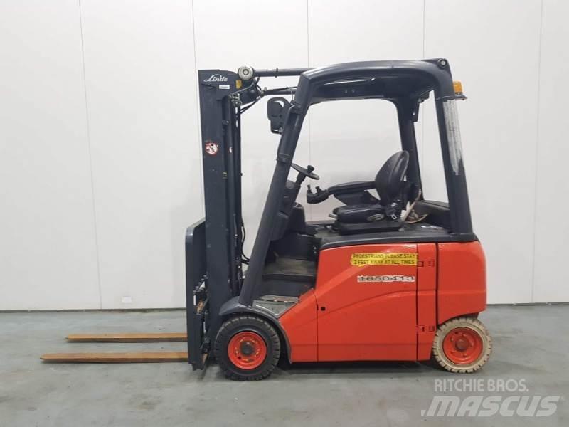 Linde E16PH-01 386 전동 지게차