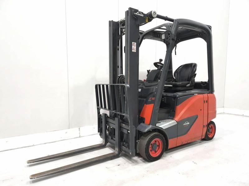 Linde E16PH-02 전동 지게차