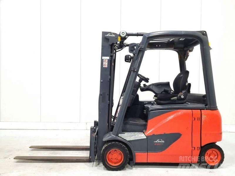 Linde E20PH-02 전동 지게차