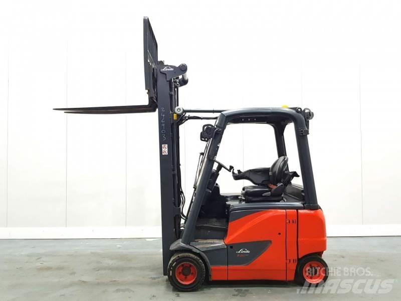 Linde E20PH-02 386 전동 지게차