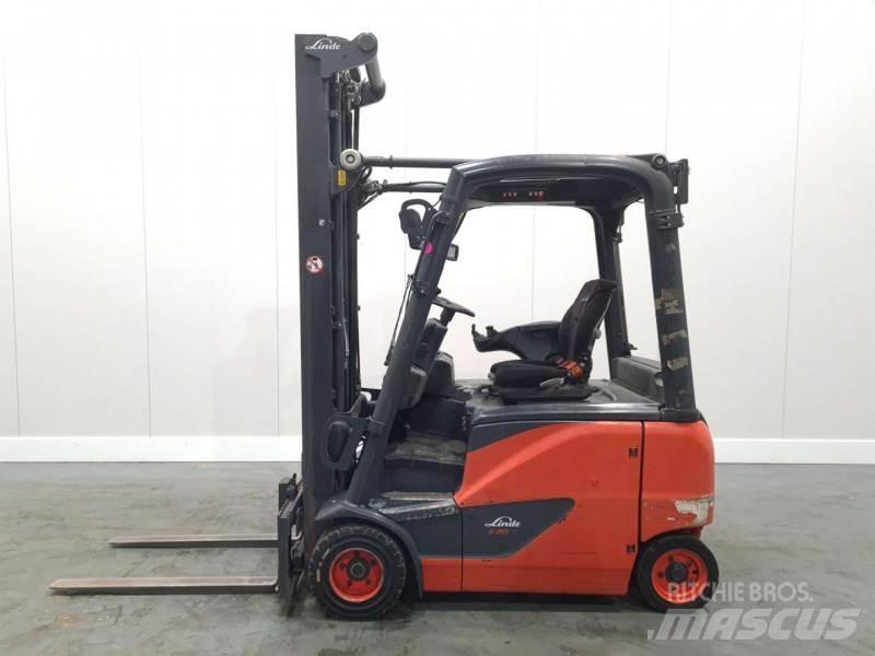 Linde E20PH-02 386 전동 지게차