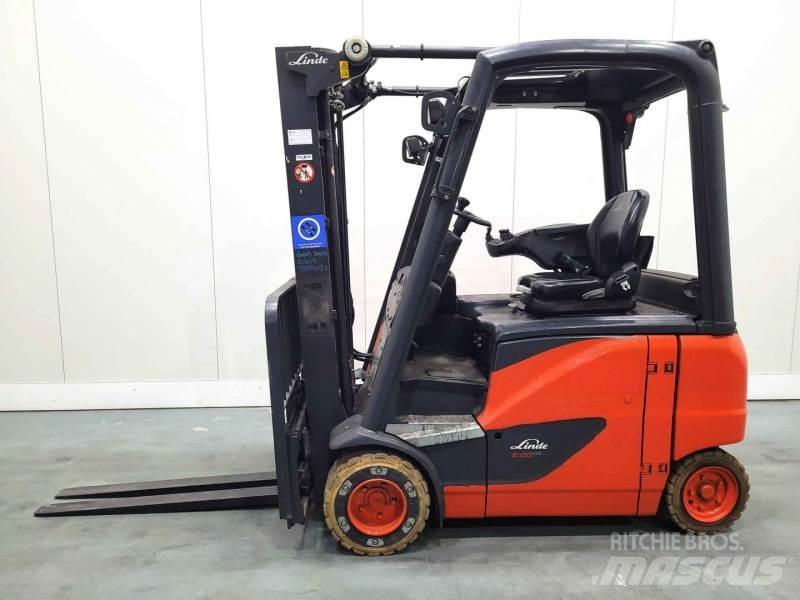 Linde E20PH-02 386 전동 지게차