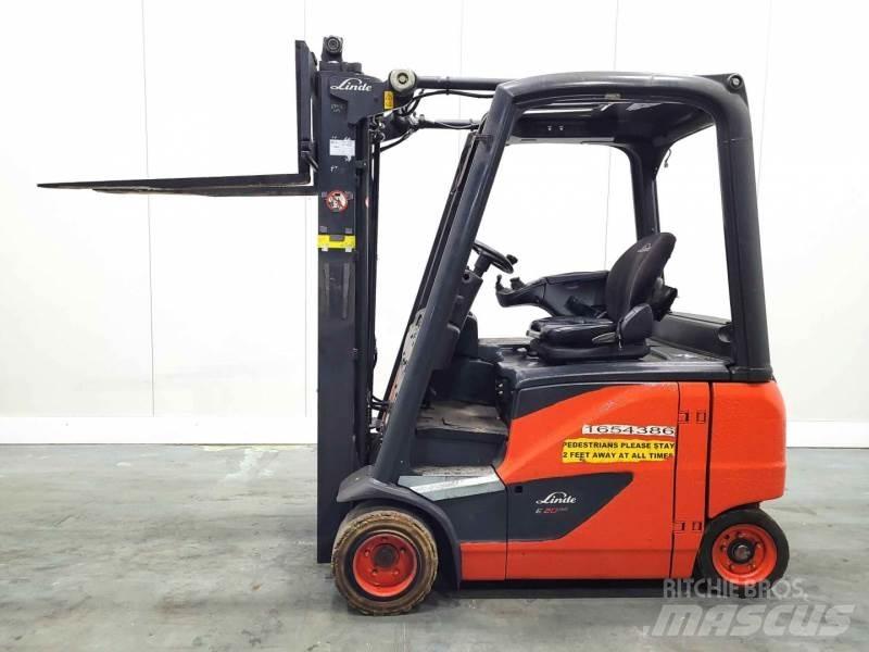 Linde E20PH-02 EVO 386 전동 지게차