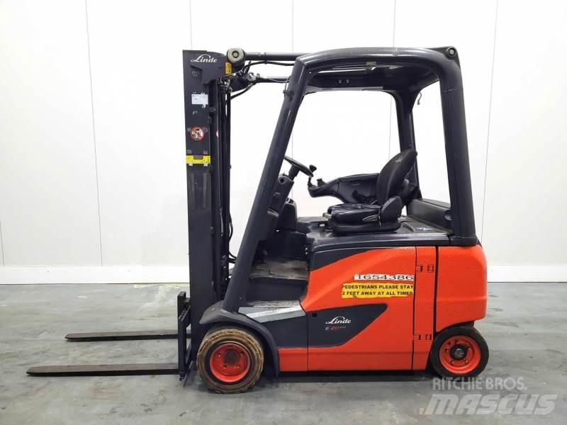 Linde E20PH-02 EVO 386 전동 지게차