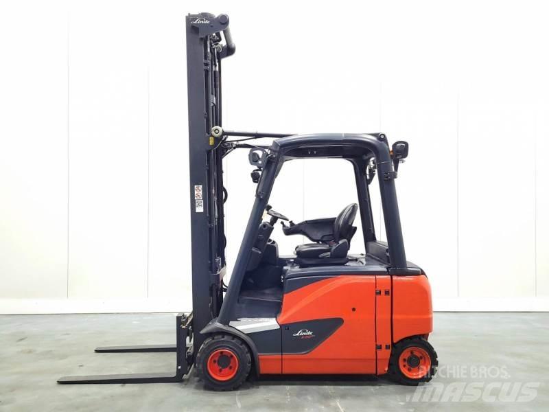 Linde E20PHL 386 전동 지게차