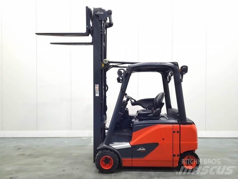 Linde E20PHL 386 전동 지게차