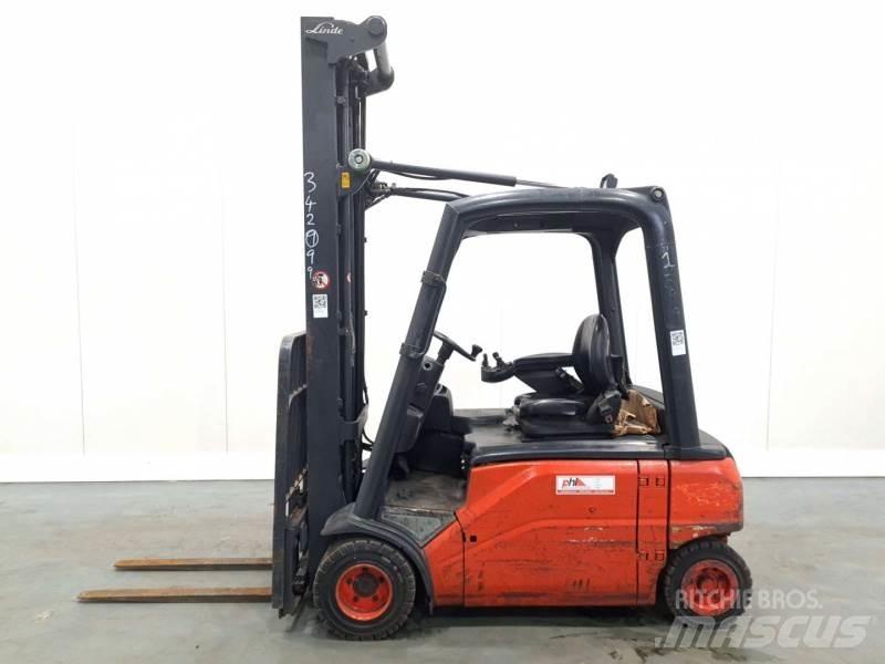 Linde E20PL-01 386 전동 지게차