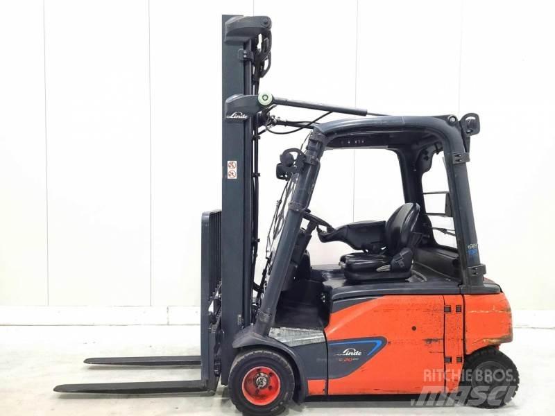 Linde E20PL-02 ION 전동 지게차