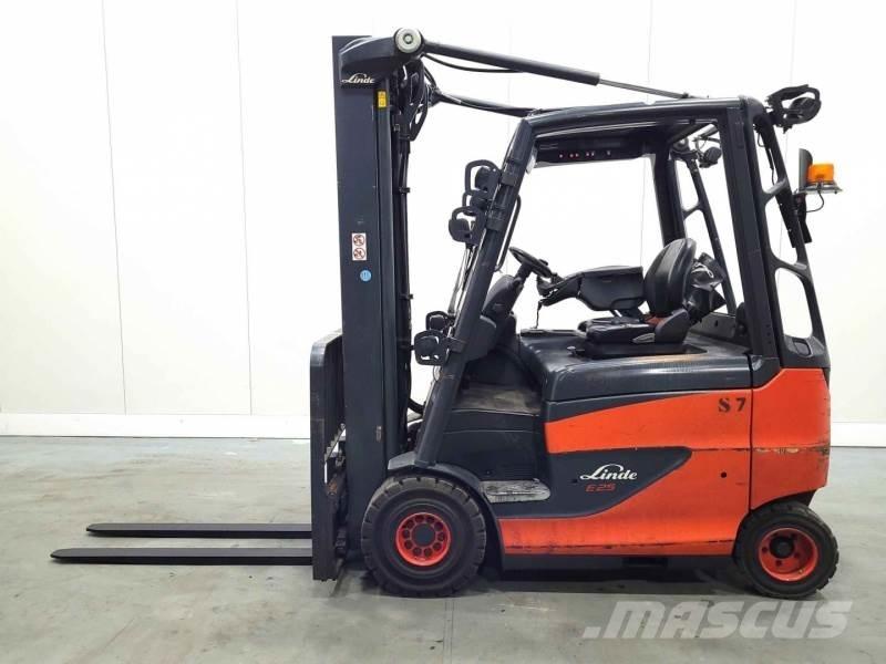 Linde E25H-01/600 387 전동 지게차