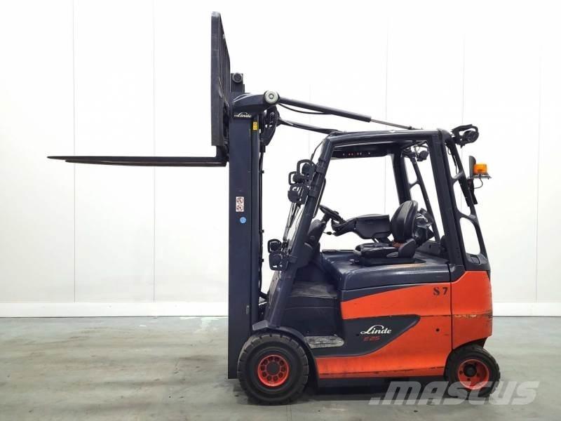Linde E25H-01/600 387 전동 지게차