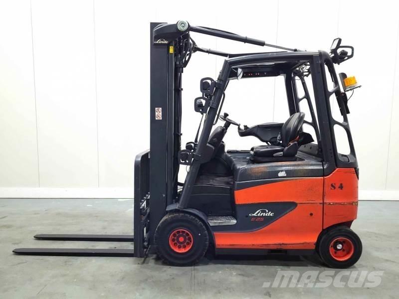 Linde E25H-01/600 387 전동 지게차