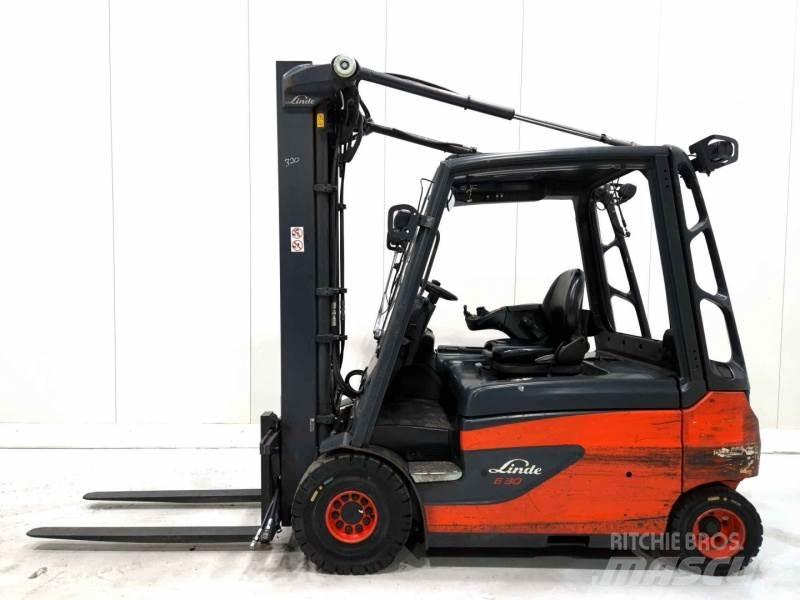 Linde E30L-01 전동 지게차
