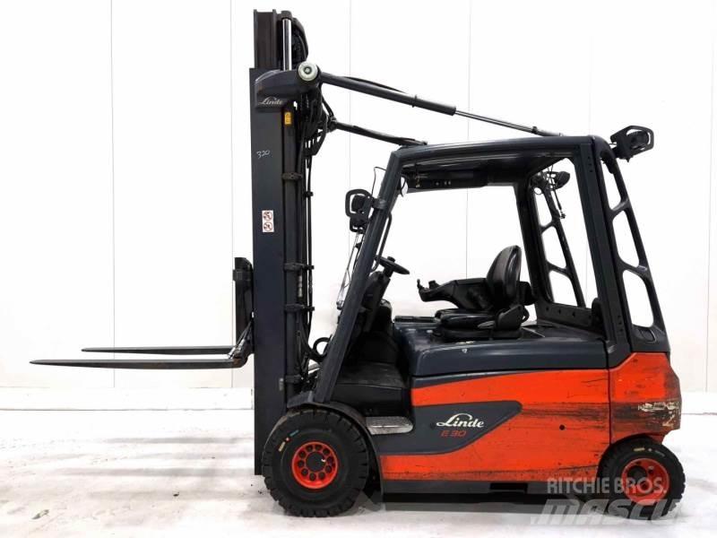 Linde E30L-01 전동 지게차