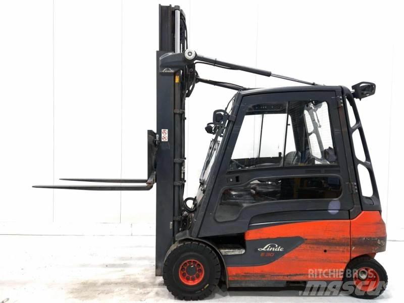 Linde E30L-01 전동 지게차