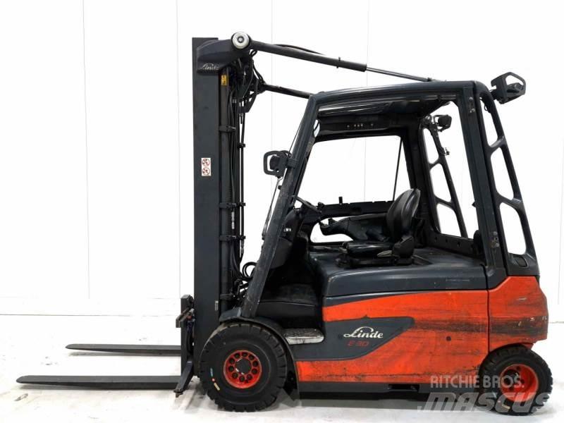 Linde E30L-01 전동 지게차