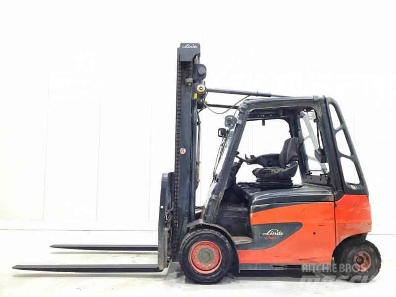 Linde E40 전동 지게차