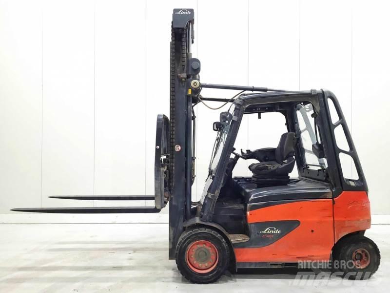 Linde E40 전동 지게차