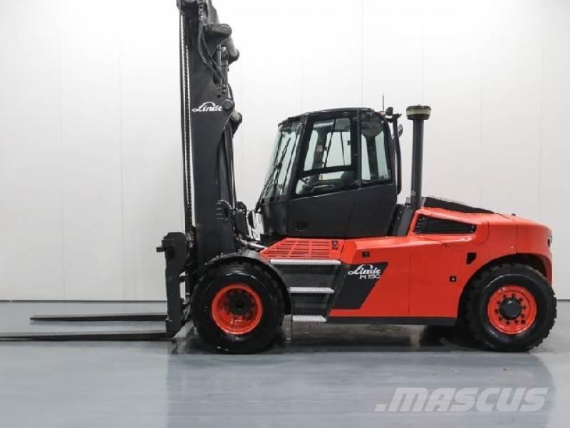 Linde H140-02 디젤 지게차