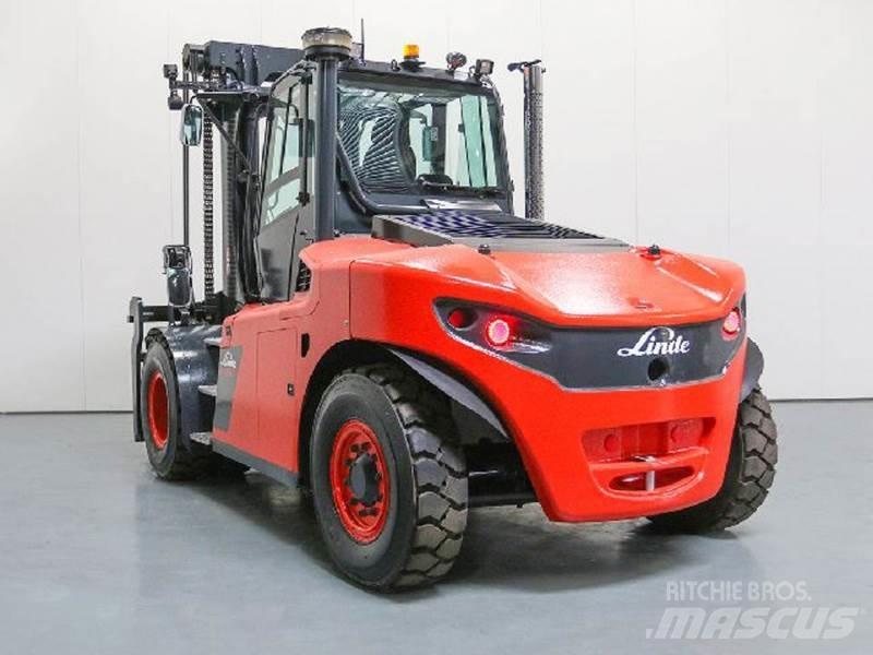 Linde H160D-600 디젤 지게차