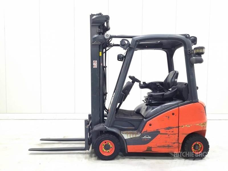 Linde H16D 디젤 지게차